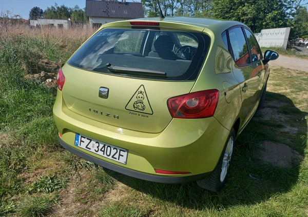 Seat Ibiza cena 13900 przebieg: 191000, rok produkcji 2008 z Góra małe 92